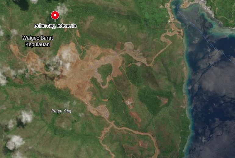 Pulau Surga Disulap Jadi Neraka Tambang: Bongkar Kerusakan Gag Island Lewat Bing Maps!